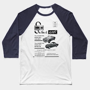 AUSTIN HEALEY 100/SIX - advert Baseball T-Shirt